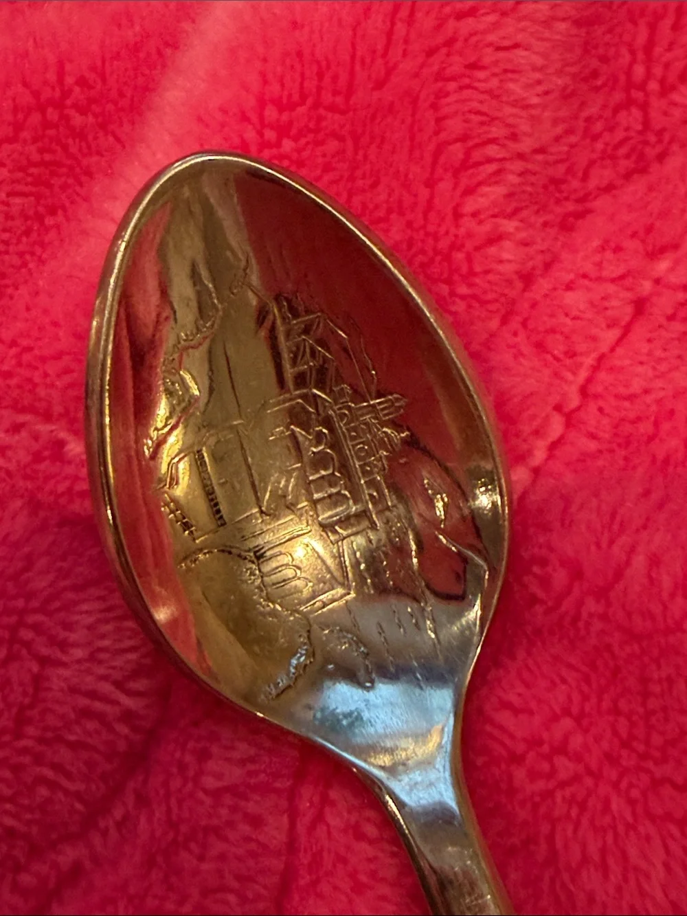 Vintage Rolex Bucherer Swiss Souvenir Spoons - Set of 7